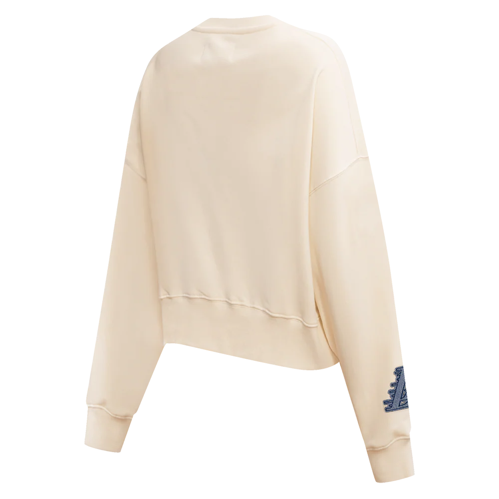 NBA LOS ANGELES LAKERS VARSITY BLUES WOMEN'S CREWNECK (LINEN) - Image 4