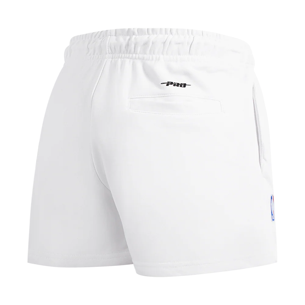 NBA LOS ANGELES LAKERS CLASSIC WOMEN'S SHORT (WHITE) - Image 3
