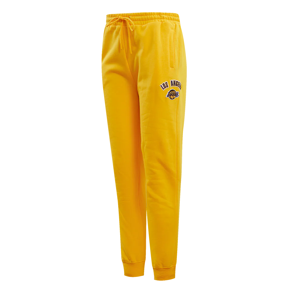 NBA LOS ANGELES LAKERS CLASSIC WOMEN'S SWEATPANT (YELLOW)