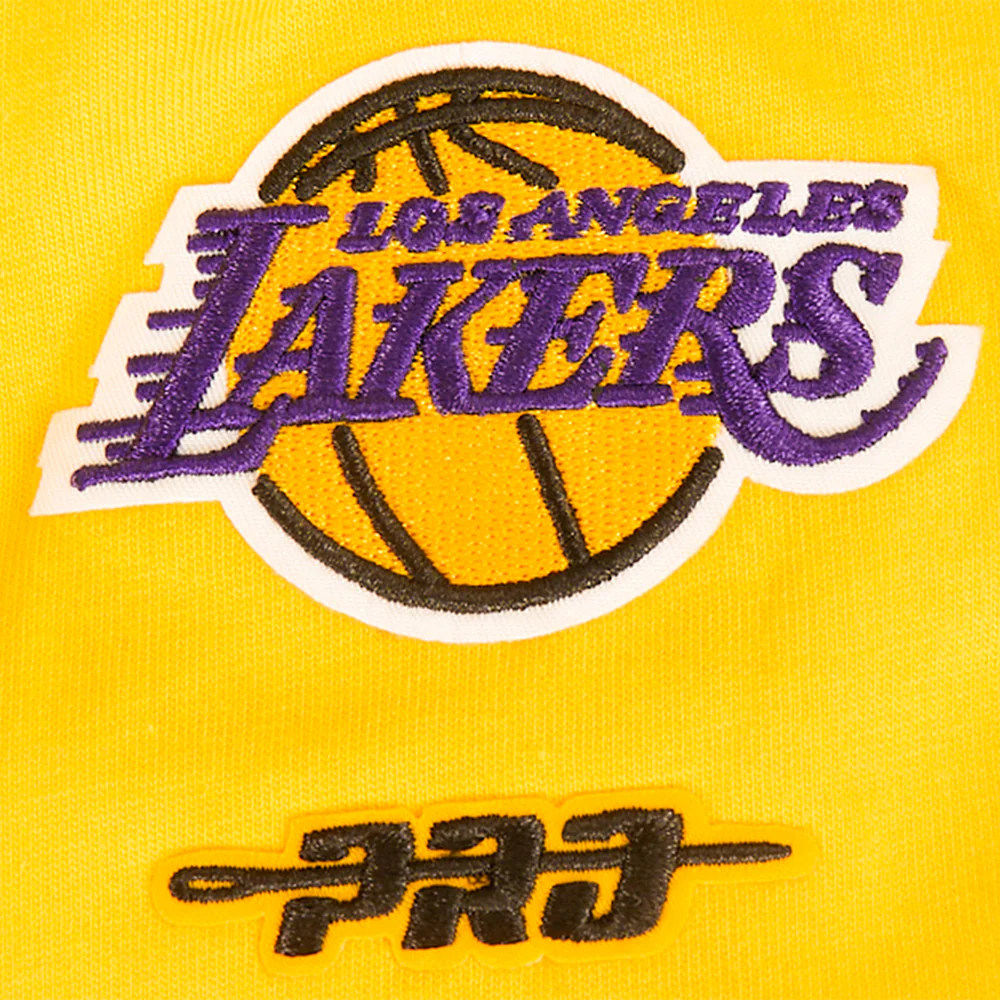 NBA LOS ANGELES LAKERS CLASSIC LITTLE BOYS SHORT SLEEVE TEE (YELLOW) - Image 7