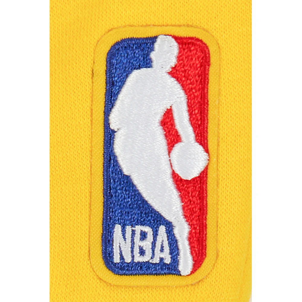 NBA LOS ANGELES LAKERS CLASSIC LITTLE BOYS FLC SWEATPANT (YELLOW) - Image 7