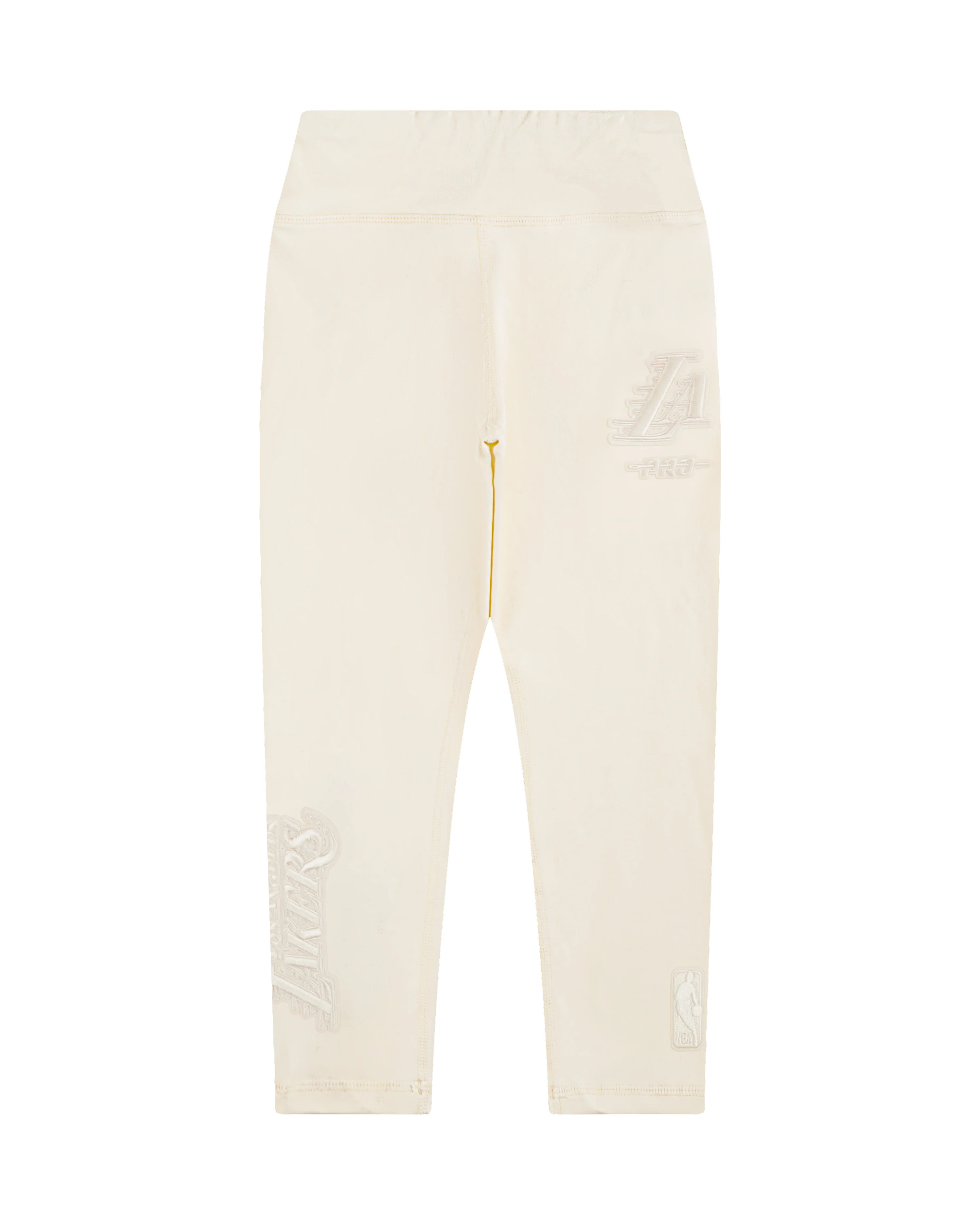 NBA LOS ANGELES LAKERS NEUTRAL LITTLE GIRLS LEGGING (EGGSHELL) - Image 4