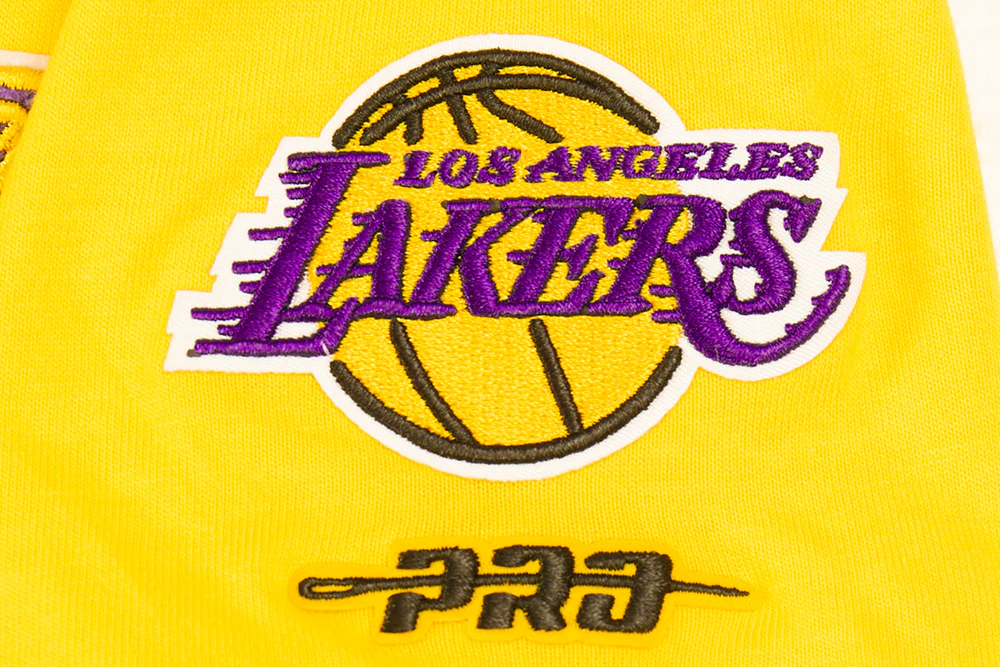 NBA LOS ANGELES LAKERS CLASSIC TODDLER BOYS SHORT SLEEVE TEE (YELLOW) - Image 6