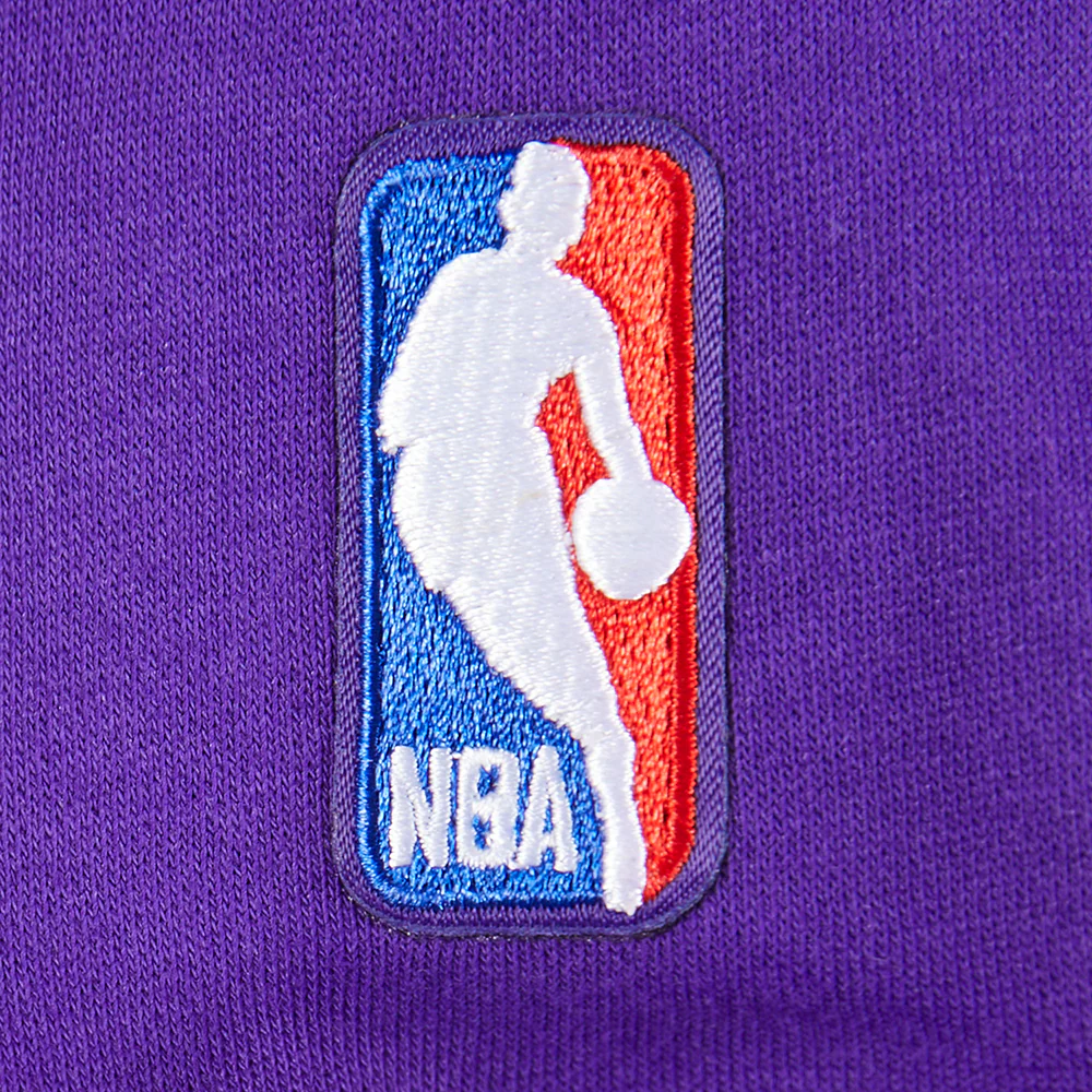 NBA LOS ANGELES LAKERS CLASSIC TODDLER GIRLS FLEECE FULL ZIP HOODIE (PURPLE) - Image 6
