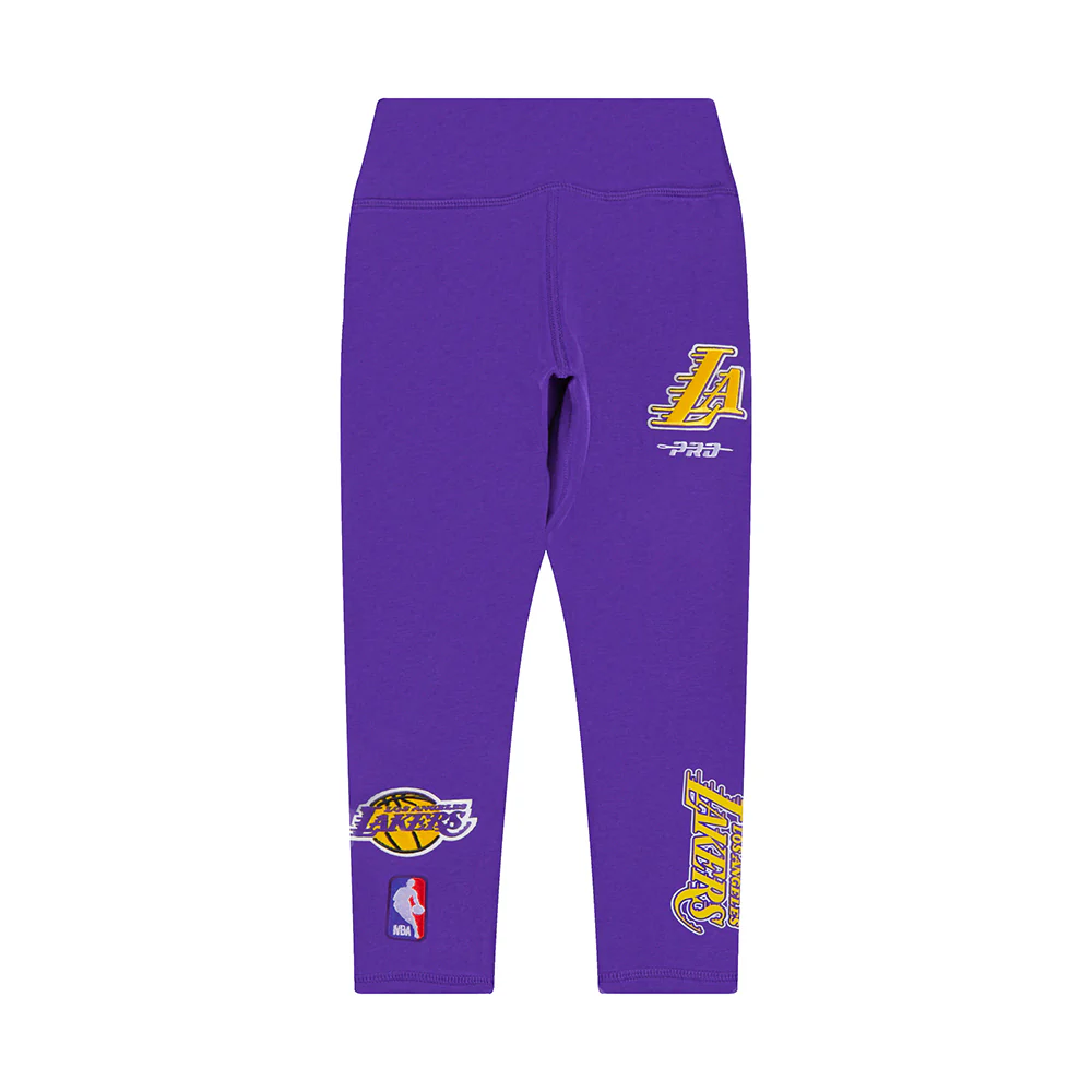 NBA LOS ANGELES LAKERS CLASSIC TODDLER GIRLS LEGGING (PURPLE) - Image 3