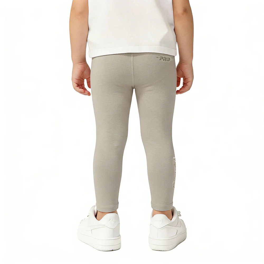 NBA LOS ANGELES LAKERS NEUTRAL TODDLER GIRLS LEGGING (TAUPE) - Image 3