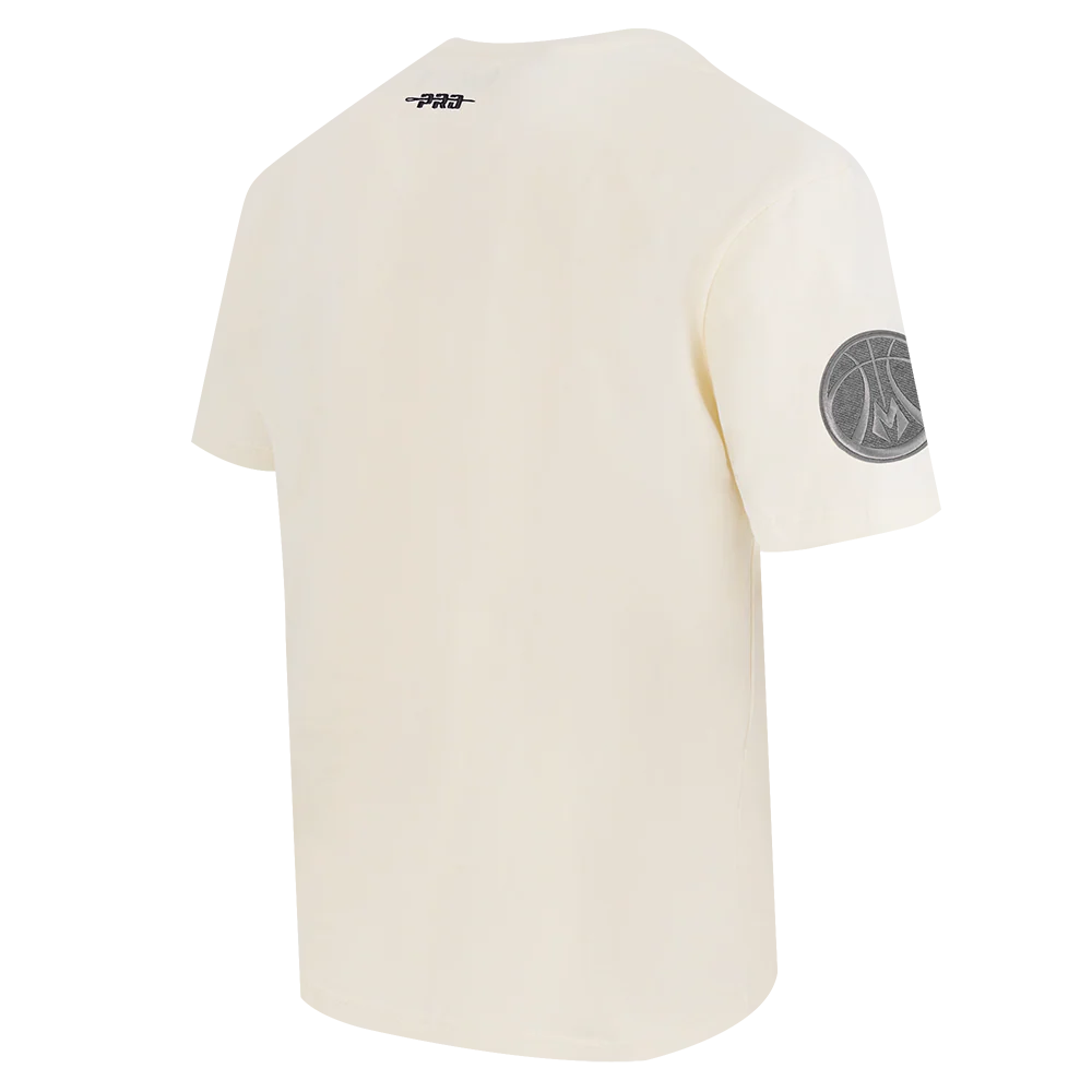 NBA MILWAUKEE BUCKS REVERSE FRENCH TERRY MEN'S COTTON JERSEY DROP SHOULDER TEE (EGGSHELL) - Image 4