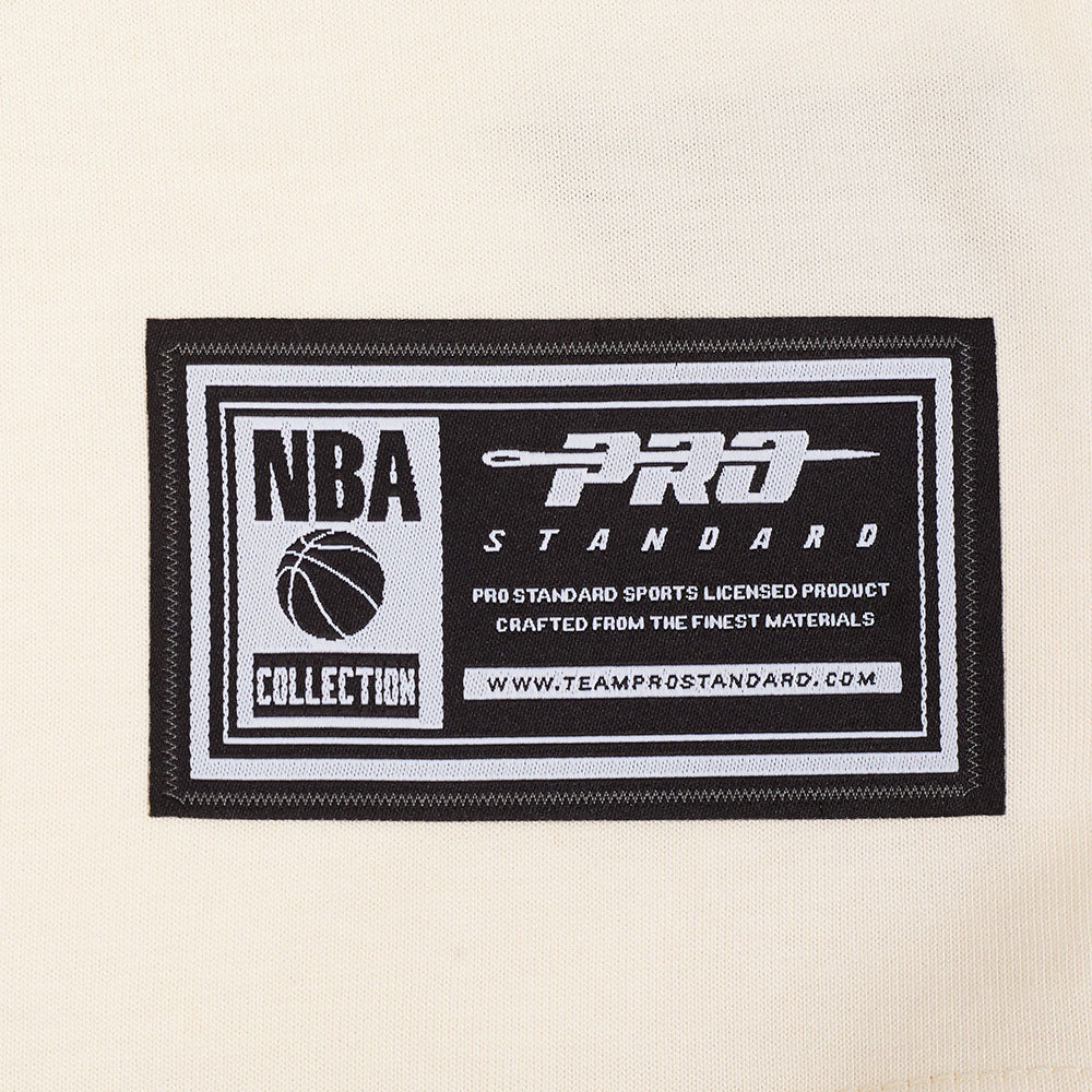 NBA MILWAUKEE BUCKS CHROME MEN'S CJ DROP SHOULDER TEE (EGGSHELL) - Image 5