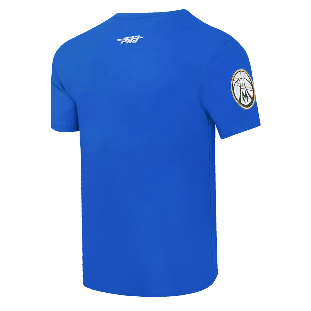 NBA MILWAUKEE BUCKS CITY EDITION 24-25 MEN'S TEE (ROYAL BLUE) - Image 4
