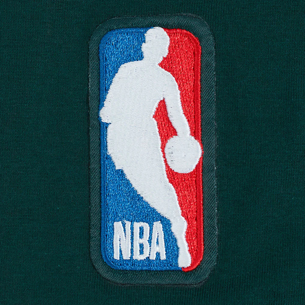 NBA MILWAUKEE BUCKS MODERN ORIGINALS MEN'S SJ TEE (FOREST GREEN) - Image 7