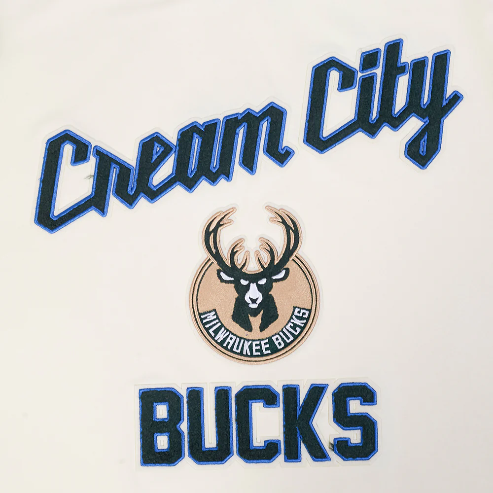 NBA MILWAUKEE BUCKS CITY EDITION 25-26 MEN'S SJ TEE (EGGSHELL) - Image 9