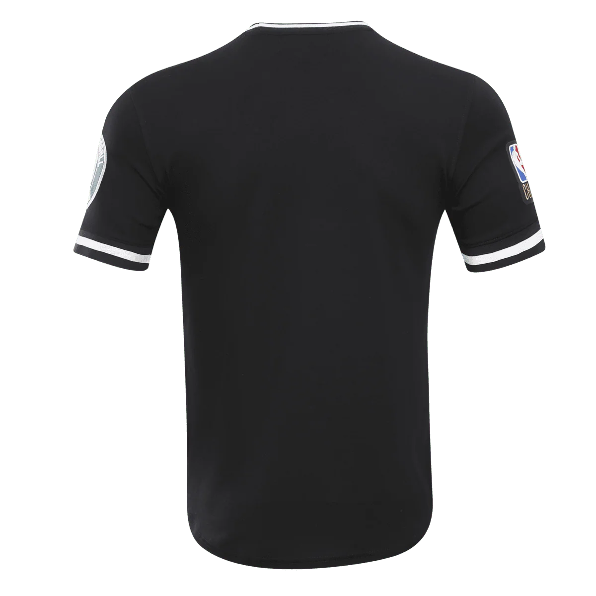 NBA MILWAUKEE BUCKS CLASSIC CHENILLE MEN'S TEE (BLACK) - Image 3