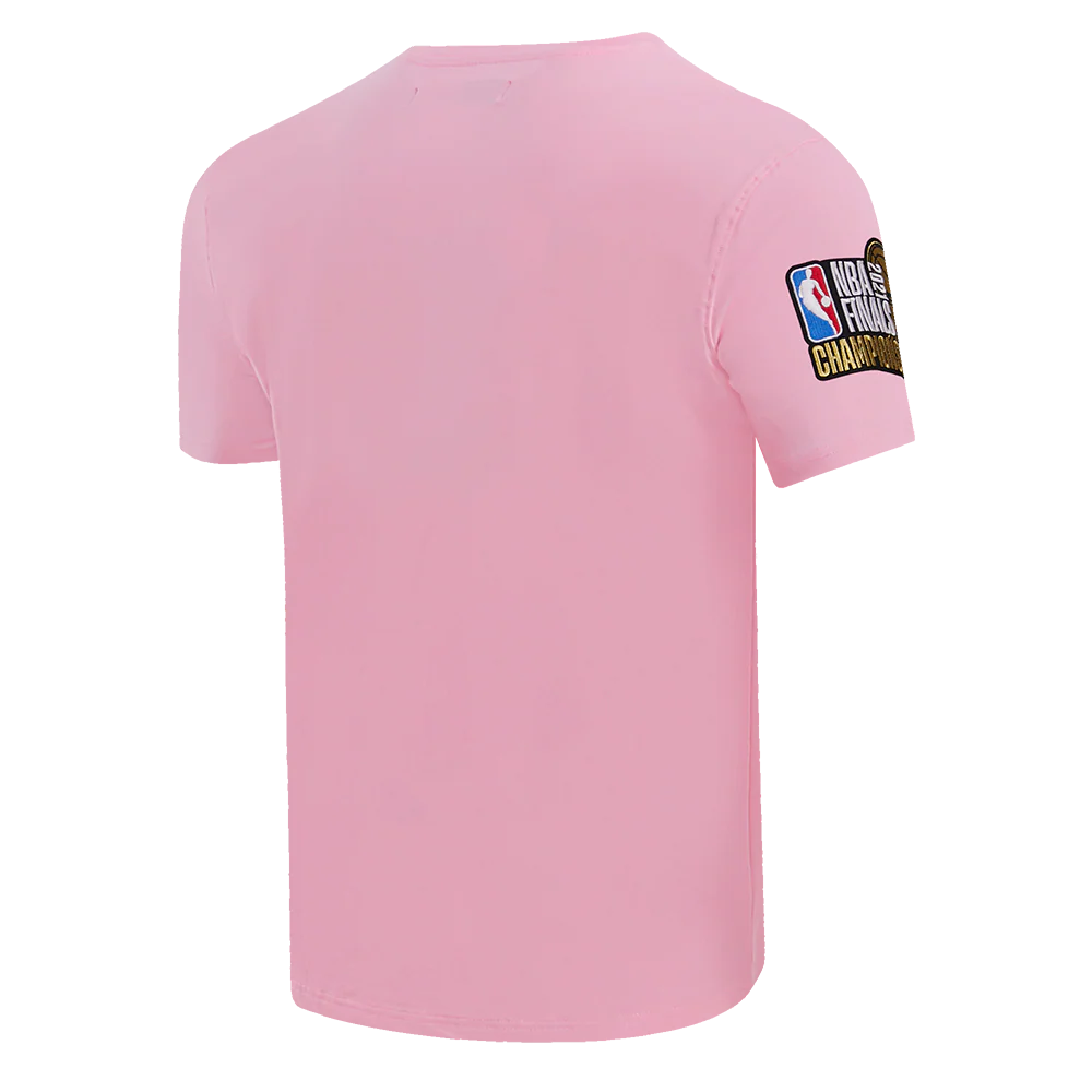 NBA MILWAUKEE BUCKS LOGO PRO TEAM MEN'S TEE (PINK) - Image 3