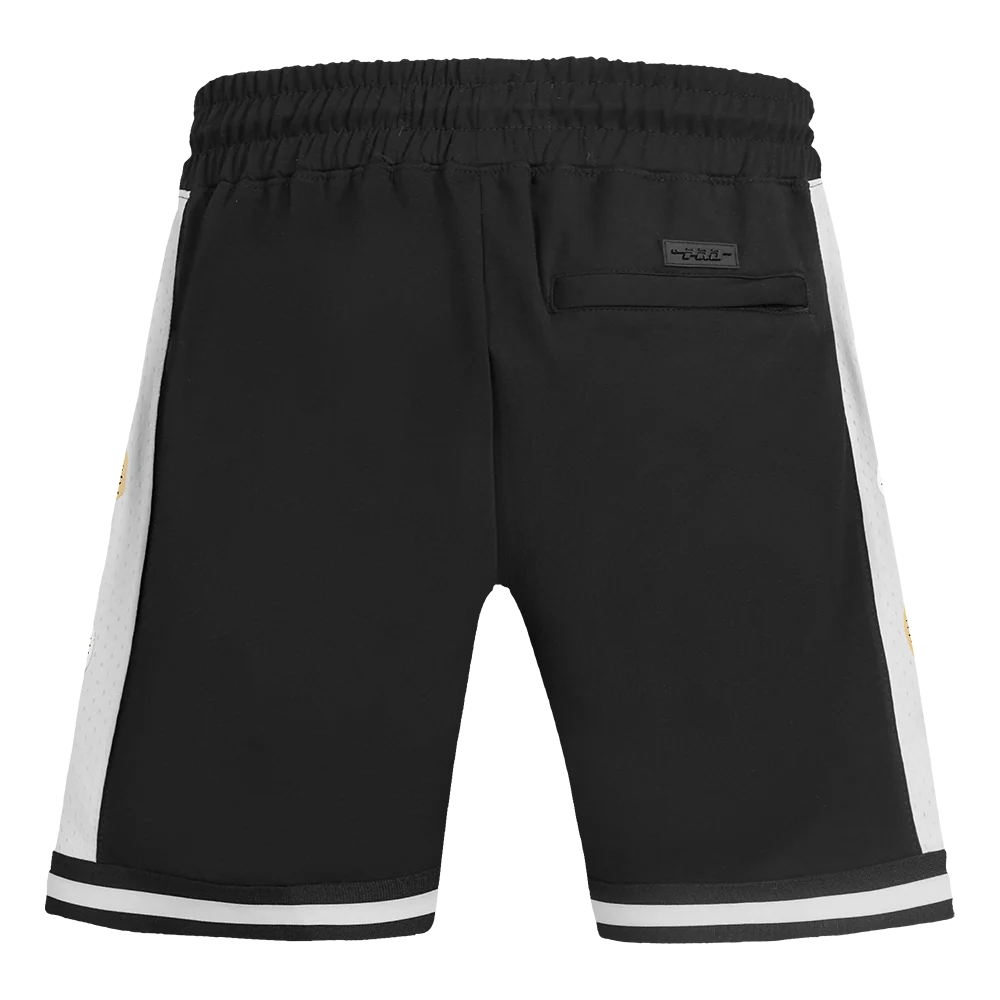 NBA MEN'SILWAUKEE BUCKS DIY PICK STITCH MEN'S DOUBLE KNIT 2.0 SHORT (BLACK) - Image 4