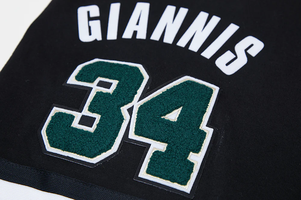 NBA MILWAUKEE BUCKS GIANNIS PRO TEAM MEN'S SHORT (BLACK) - Image 13