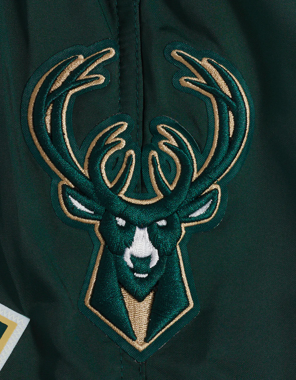 NBA MILWAUKEE BUCKS GIANNIS #34 MEN'S WOVEN SHORT (FOREST GREEN) - Image 8