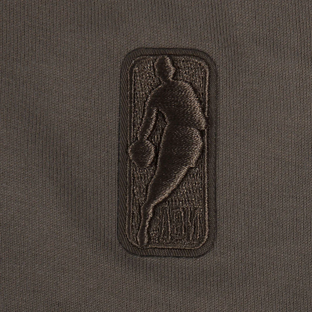 NBA MILWAUKEE BUCKS NEUTRAL BIG GIRLS SS BOXY TEE (DARK TAUPE) - Image 5