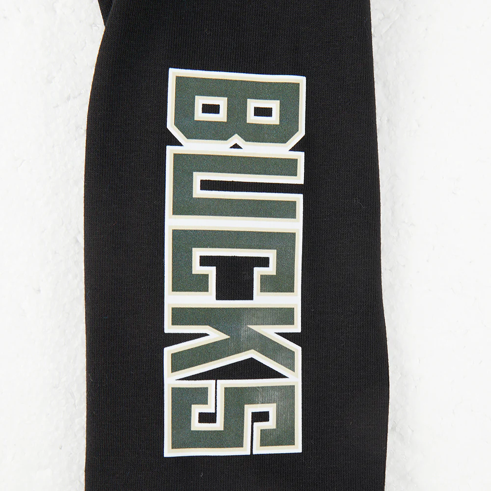 NBA MILWAUKEE BUCKS CLASSIC BIG GIRLS LEGGING (BLACK) - Image 7