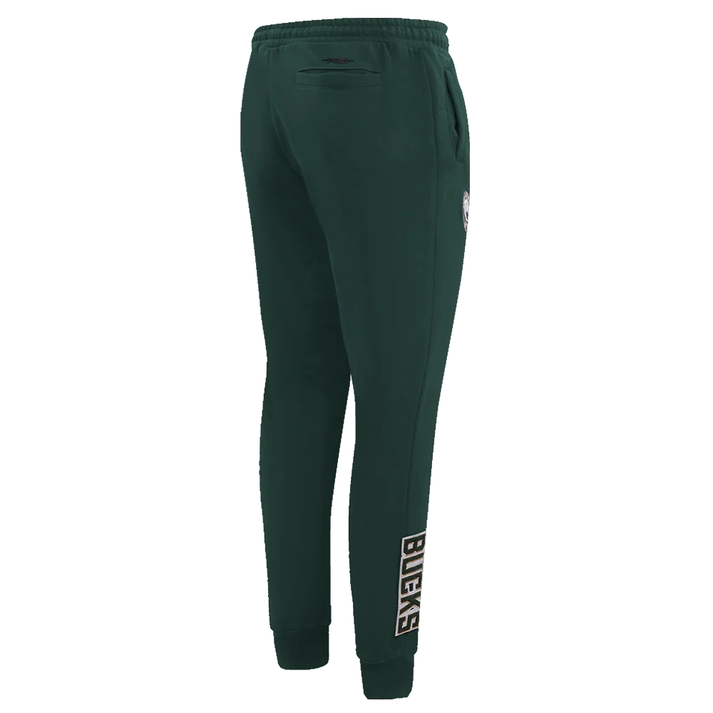 NBA MILWAUKEE BUCKS CLASSIC WOMEN'S SWEATPANT (FOREST GREEN) - Image 3