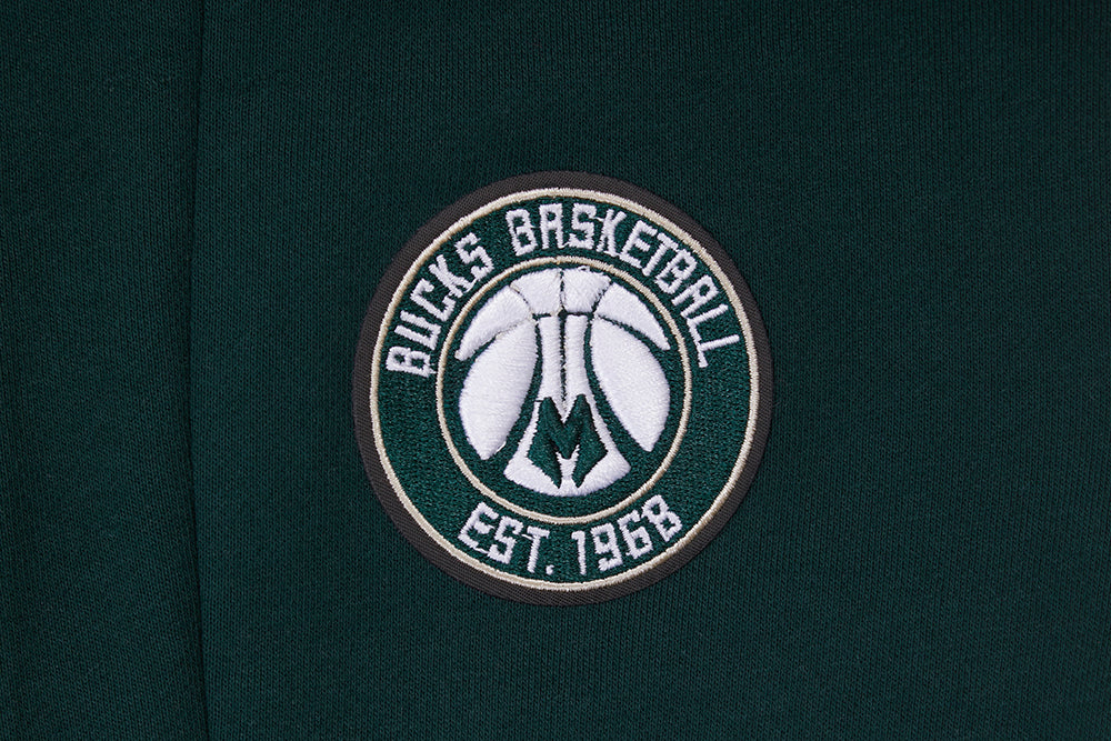 NBA MILWAUKEE BUCKS CLASSIC WOMEN'S SWEATPANT (FOREST GREEN) - Image 6