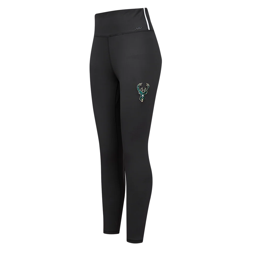 NBA MILWAUKEE BUCKS CLASSIC WOMEN'S LUX LEGGING (BLACK)