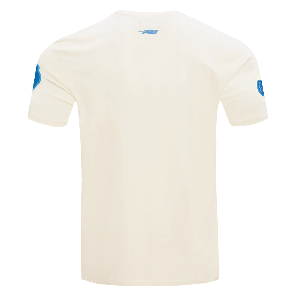 NBA MEMPHIS GRIZZLIES TRIPLE TONAL SINGLE JERSEY MEN'S TEE (EGGSHELL) - Image 3