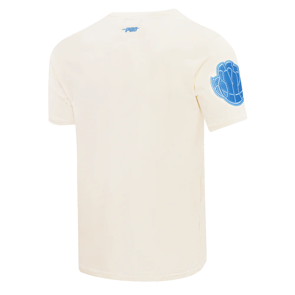 NBA MEMPHIS GRIZZLIES TRIPLE TONAL SINGLE JERSEY MEN'S TEE (EGGSHELL) - Image 4