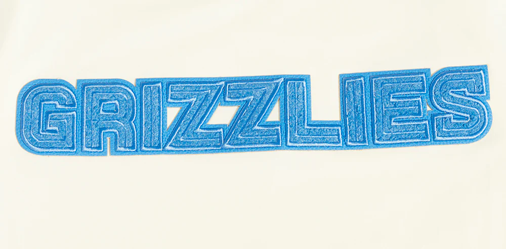 NBA MEMPHIS GRIZZLIES TRIPLE TONAL SINGLE JERSEY MEN'S TEE (EGGSHELL) - Image 5