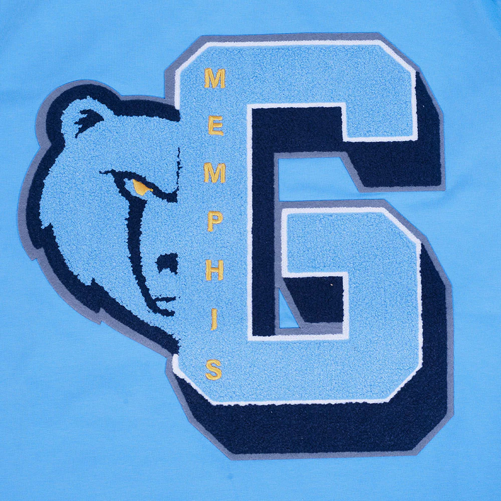 NBA MEMPHIS GRIZZLIES MASHUP MEN'S TEE (UNIVERSITY BLUE) - Image 5