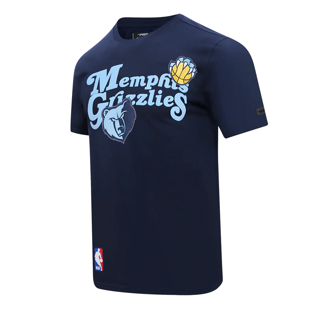 NBA MEMPHIS GRIZZLIES SOUVENIR MEN'S SJ TEE (MIDNIGHT NAVY) - Image 4