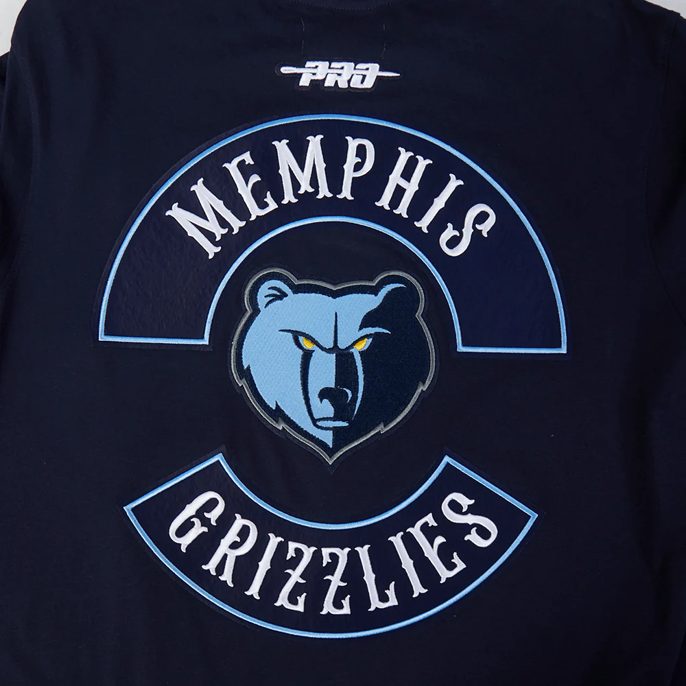 NBA MEMPHIS GRIZZLIES BORN FOR SPORT MEN'S SJ TEE (MIDNIGHT NAVY) - Image 7