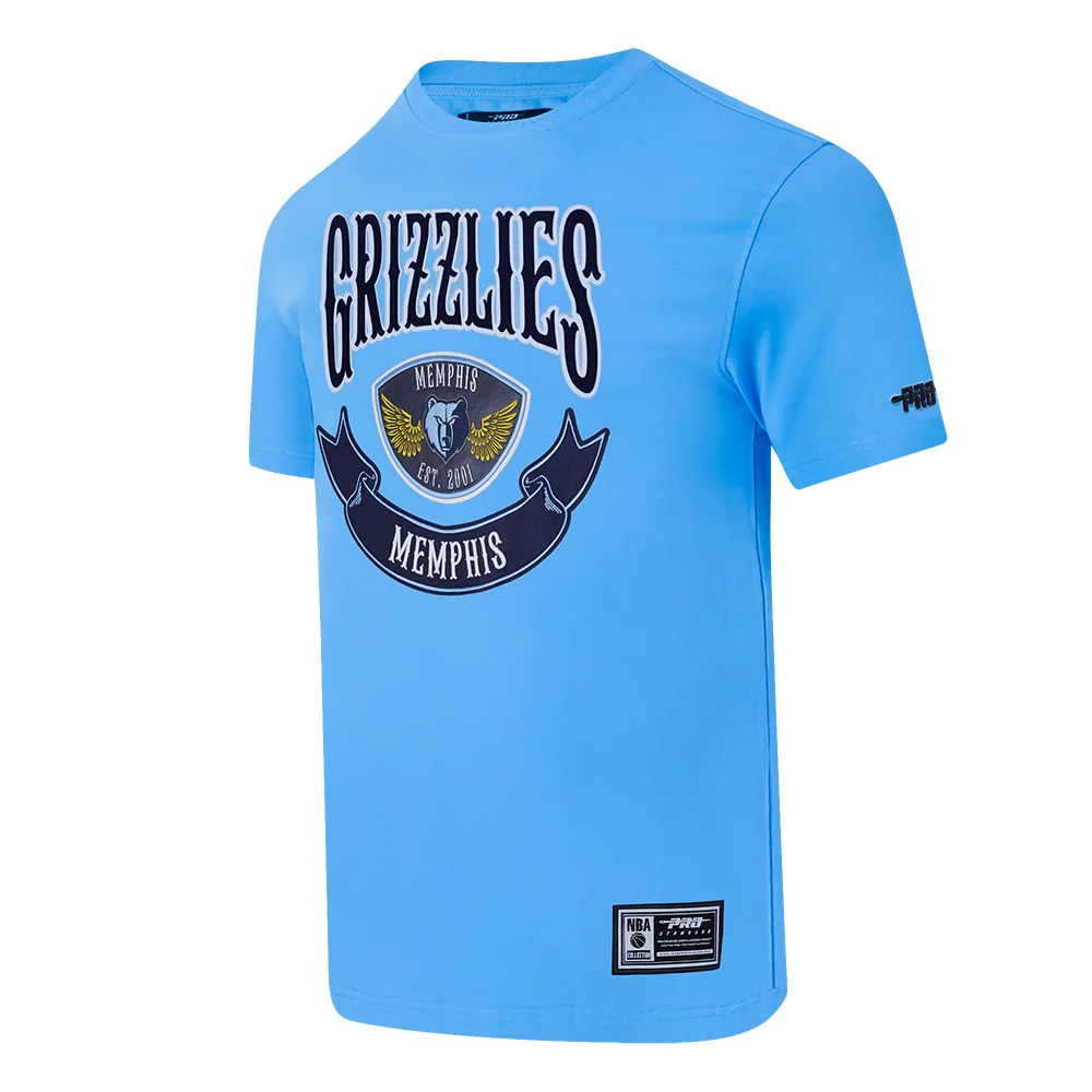 NBA MEMPHIS GRIZZLIES BORN FOR SPORT MEN'S SJ TEE (UNIVERSITY BLUE) - Image 3