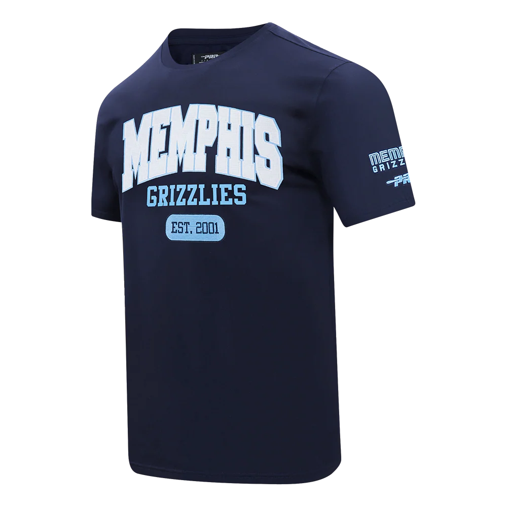NBA MEMPHIS GRIZZLIES CITY ARCH MEN'S SJ TEE (MIDNIGHT NAVY) - Image 6