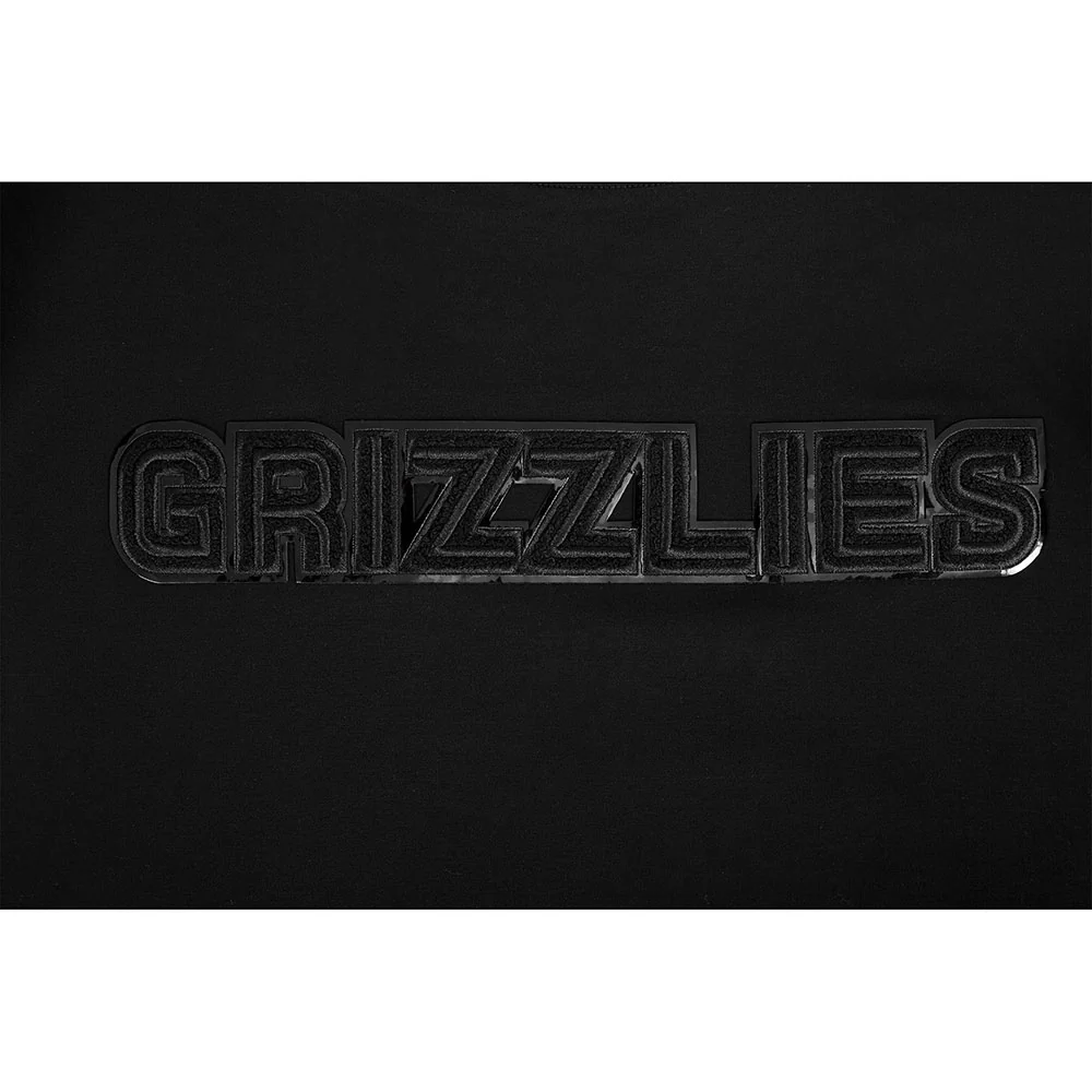 NBA MEMPHIS GRIZZLIES TRIPLE BLACK MEN'S TEE (TRIPLE BLACK) - Image 5