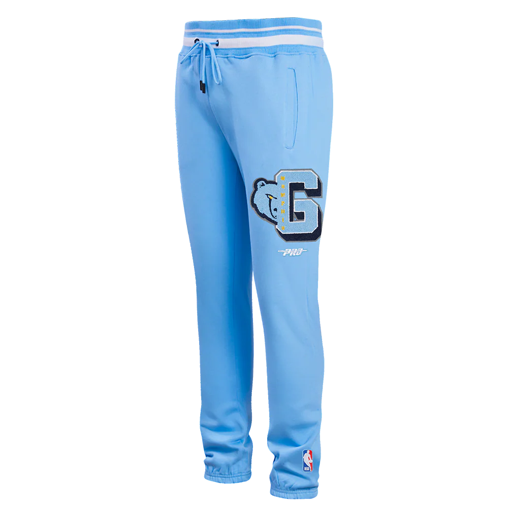 NBA MEMPHIS GRIZZLIES MASHUP MEN'S RIB SWEATPANT (UNIVERSITY BLUE)