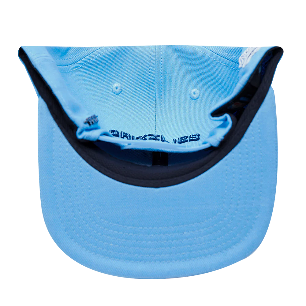 NBA MEMPHIS GRIZZLIES SCRIPT TAIL WOOL SNAPBACK HAT (UNIVERSITY BLUE) - Image 7