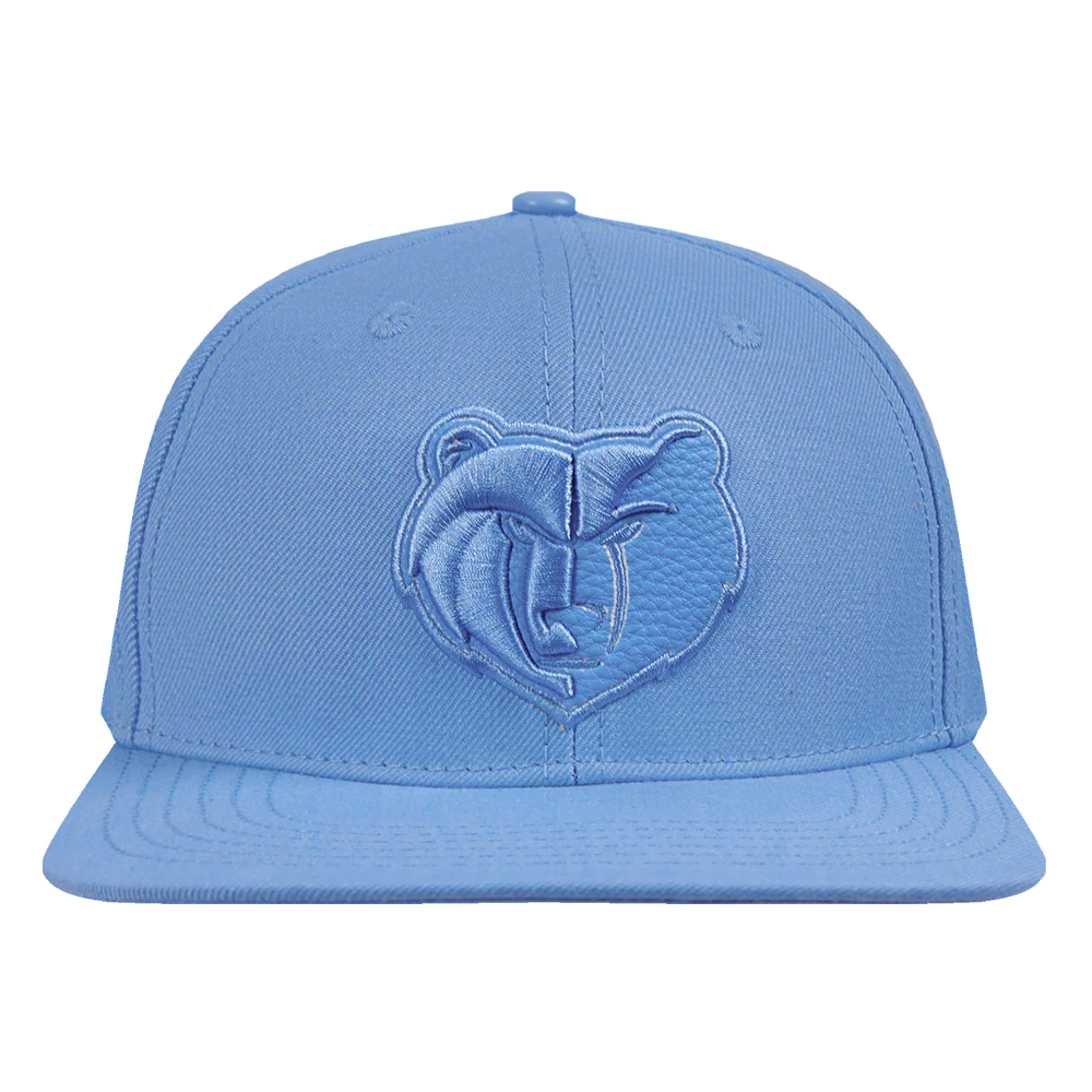 NBA MEMPHIS GRIZZLIES TRIPLE TONAL WOOL SNAPBACK HAT (UNIVERSITY BLUE)