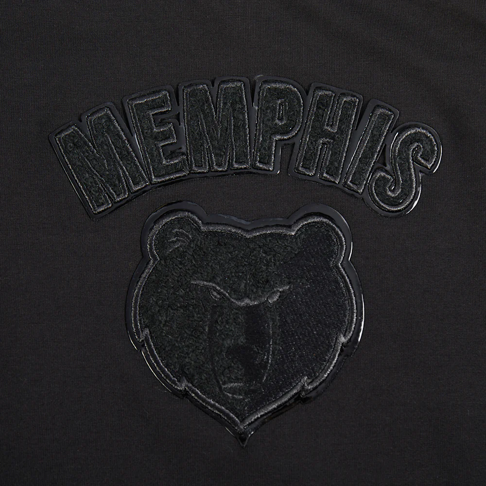 NBA MEMPHIS GRIZZLIES TRIPLE BLACK WOMEN'S RELAXED FIT RACERBACK (TRIPLE BLACK) - Image 5