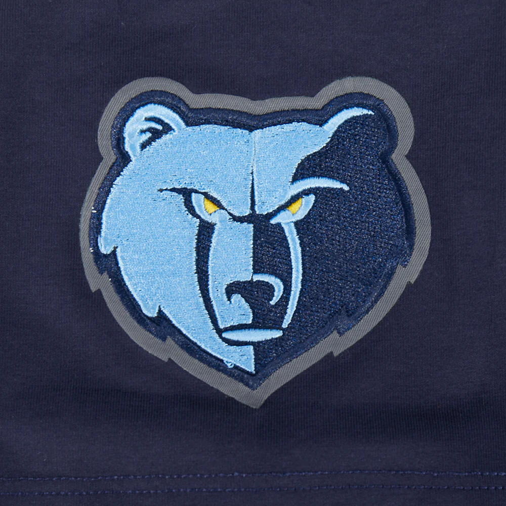 NBA MEMPHIS GRIZZLIES JA MORANT #12 CLASSIC PNN WOMEN'S SJ BOXY TEE (MIDNIGHT NAVY) - Image 5