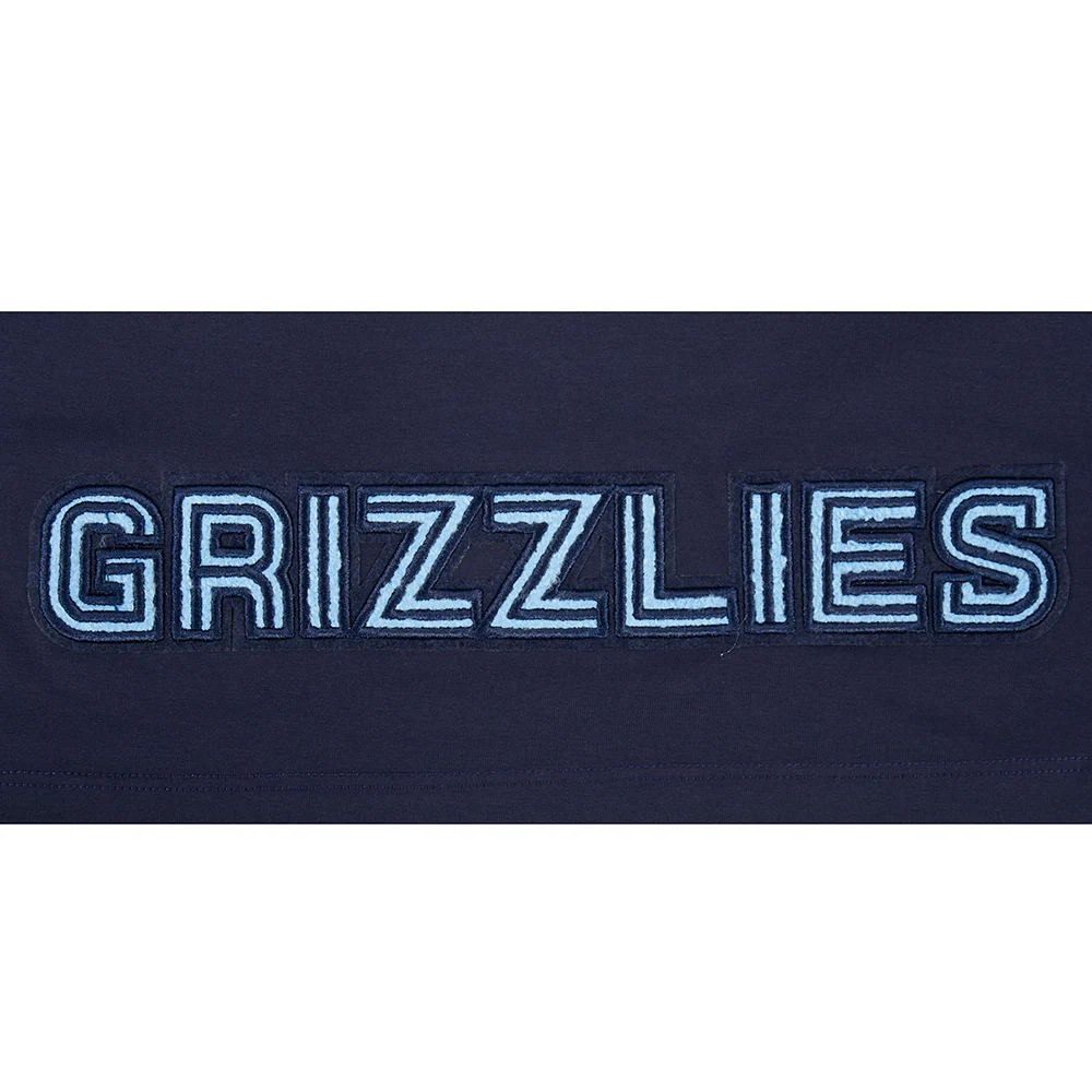 NBA MEMPHIS GRIZZLIES JA MORANT #12 CLASSIC PNN WOMEN'S SJ BOXY TEE (MIDNIGHT NAVY) - Image 7