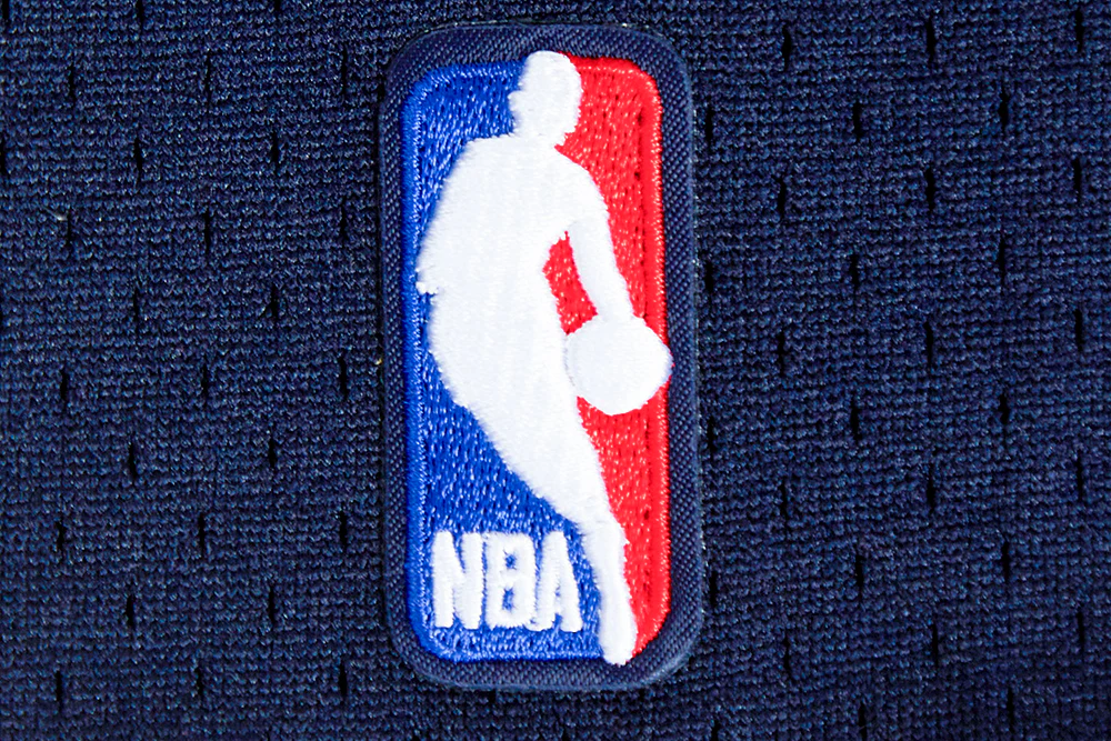 NBA MEMPHIS GRIZZLIES CLASSIC BIG BOYS MESH BUTTON DOWN SHIRT (MIDNIGHT NAVY) - Image 5
