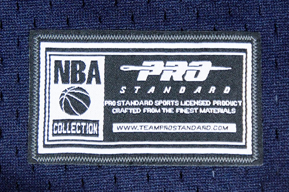 NBA MEMPHIS GRIZZLIES CLASSIC BIG BOYS MESH BUTTON DOWN SHIRT (MIDNIGHT NAVY) - Image 7