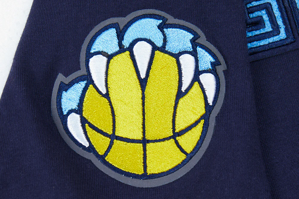 NBA MEMPHIS GRIZZLIES CLASSIC SINGLE JERSEY BIG BOYS SINGLE JERSEY TEE (MIDNIGHT NAVY) - Image 4