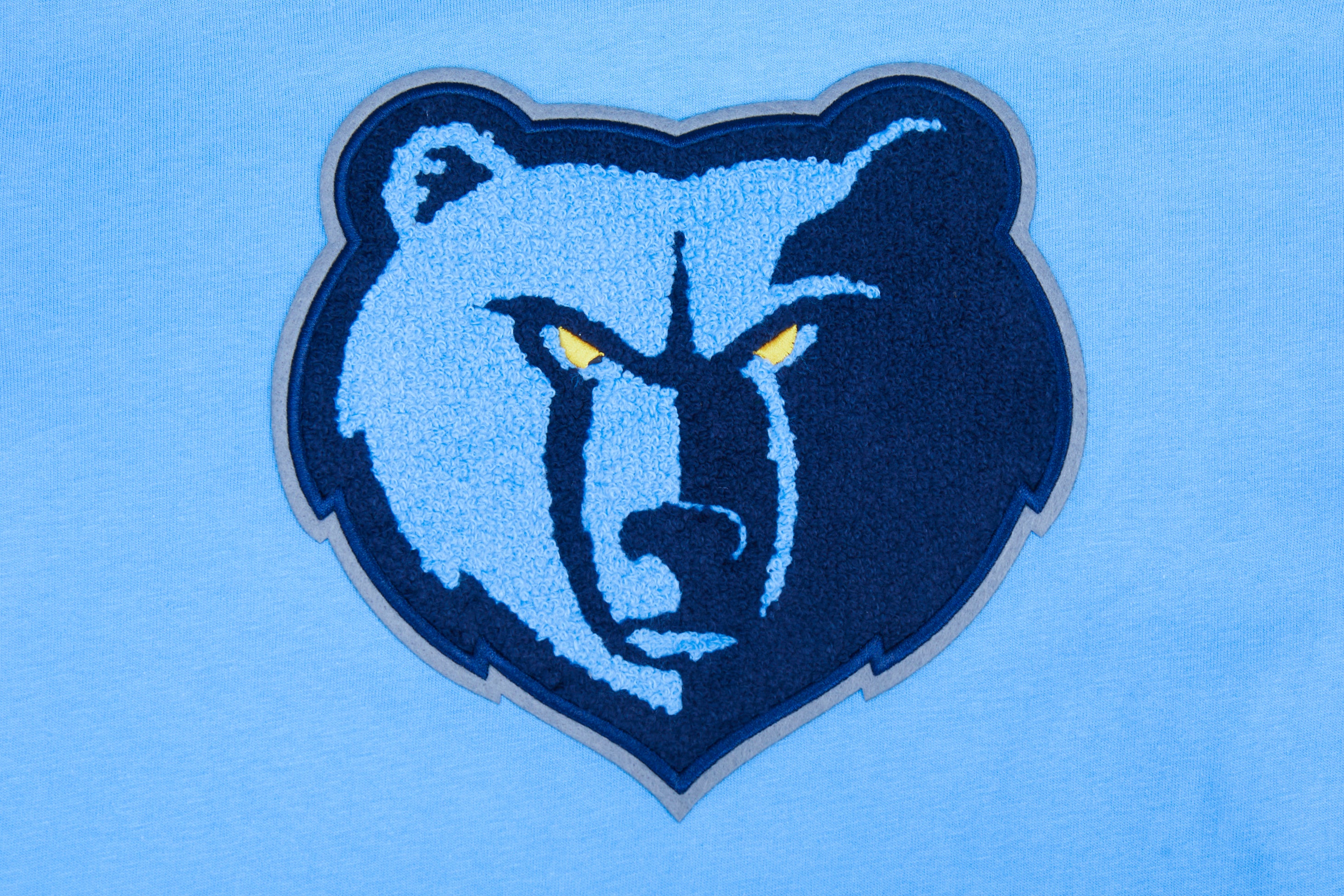 NBA MEMPHIS GRIZZLIES RETRO CLASSIC SINGLE JERSEY BIG BOYS SINGLE JERSEY TEE (UNIVERSITY BLUE) - Image 3