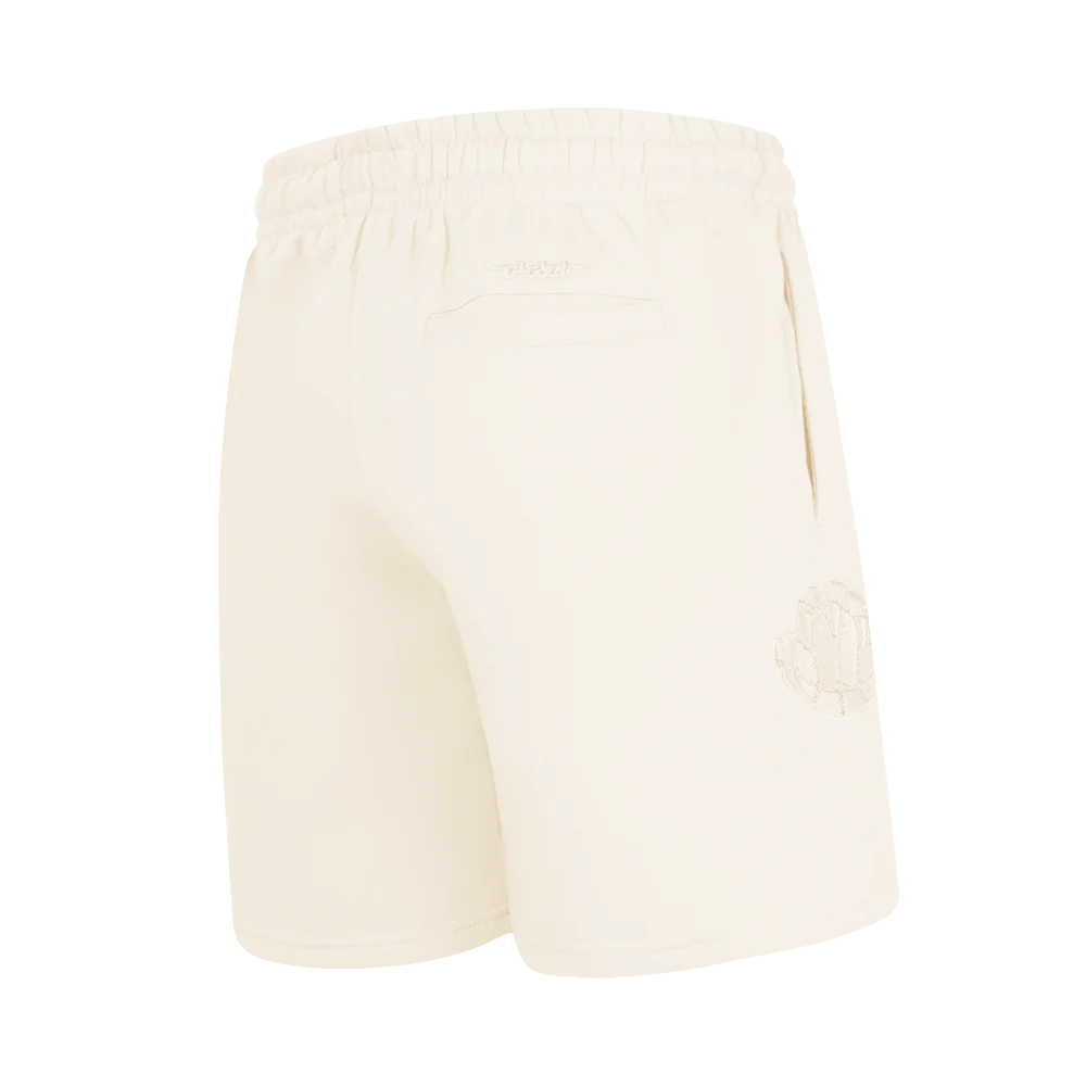 NBA MEMPHIS GRIZZLIES NEUTRAL BIG BOYS FLC SHORT (EGGSHELL) - Image 3