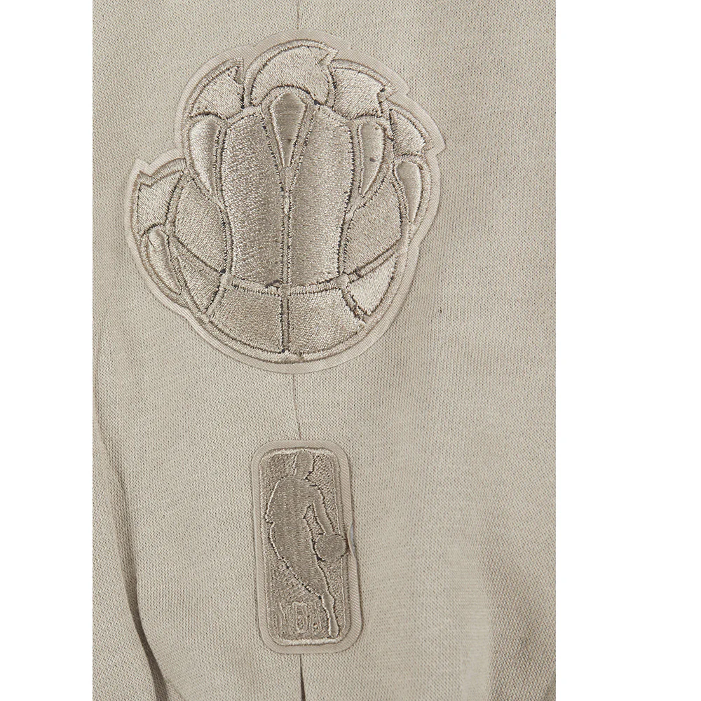NBA MEMPHIS GRIZZLIES NEUTRAL BIG BOYS FLC SWEATPANT (TAUPE) - Image 6