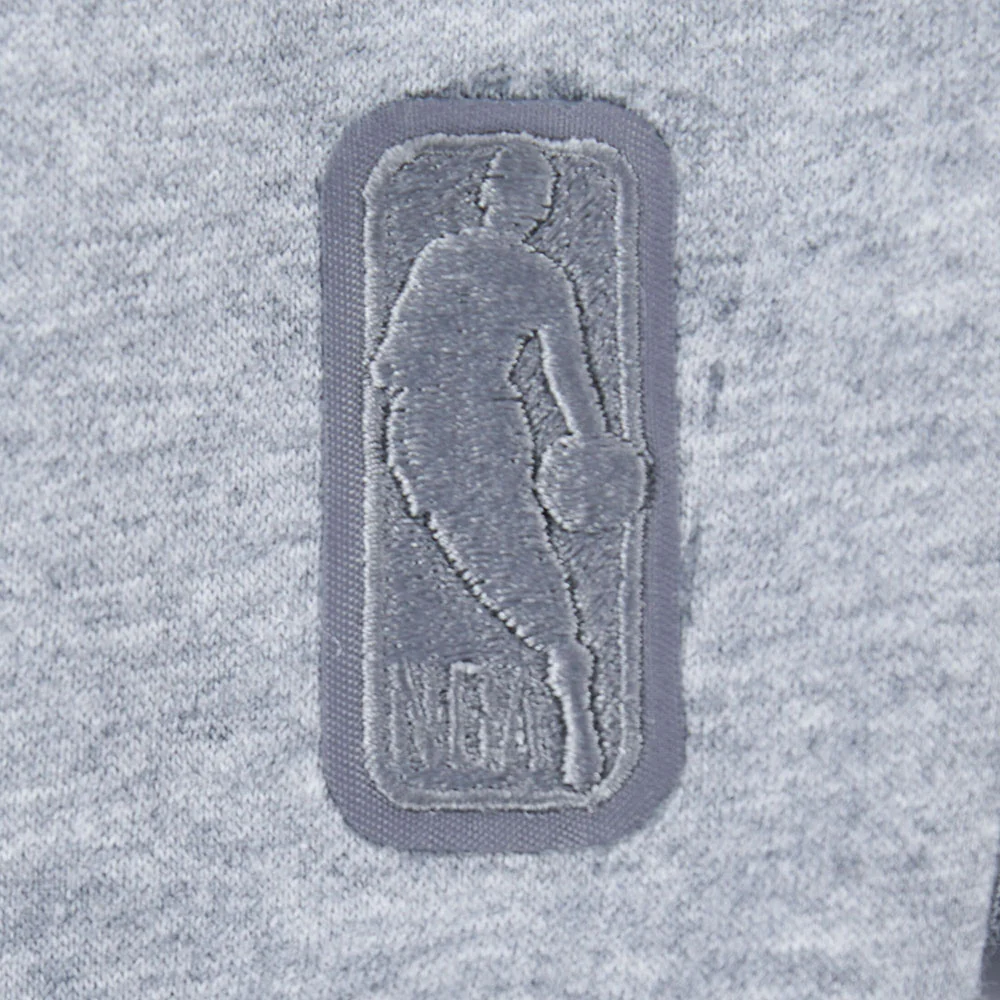 NBA MEMPHIS GRIZZLIES NEUTRAL BIG BOYS FLC PO HOODIE (DARK HEATHER GRAY) - Image 8