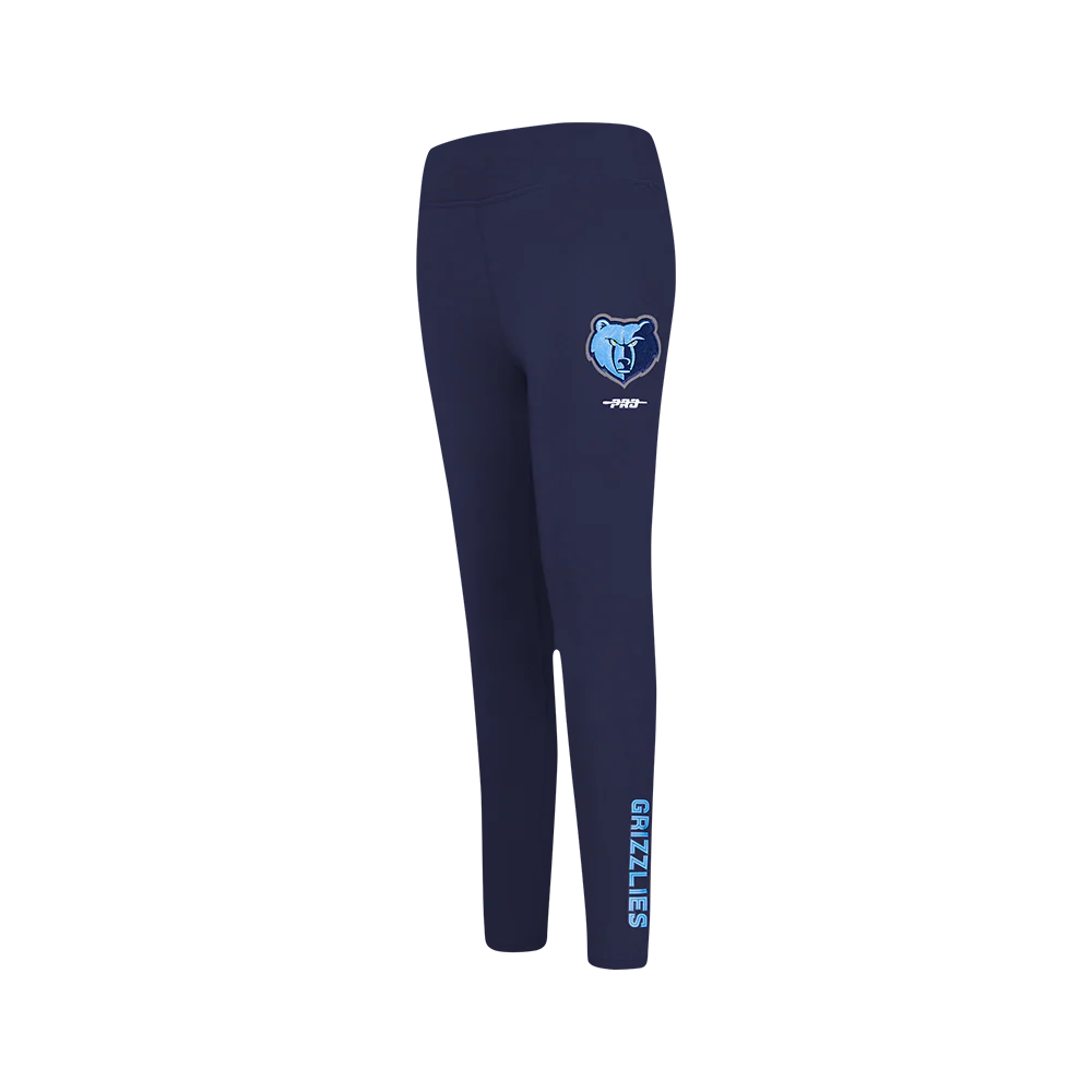 NBA MEMPHIS GRIZZLIES CLASSIC BIG GIRLS LEGGING (MIDNIGHT NAVY)