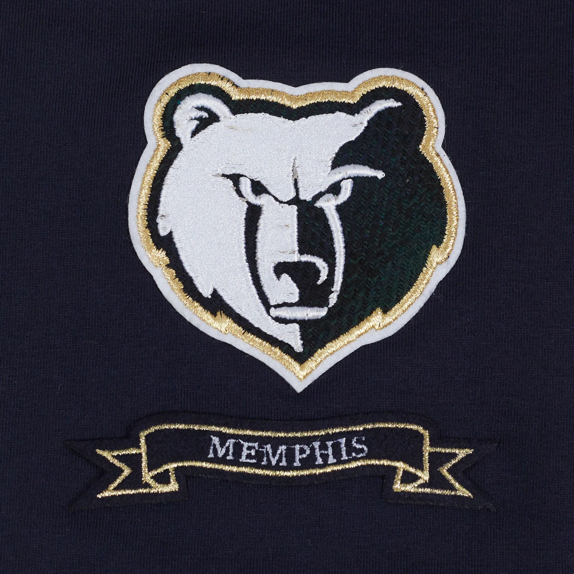 NBA MEMPHIS GRIZZLIES PRO PREP WOMEN'S HIGH WAIST JERSEY LEGGING (MIDNIGHT NAVY) - Image 5