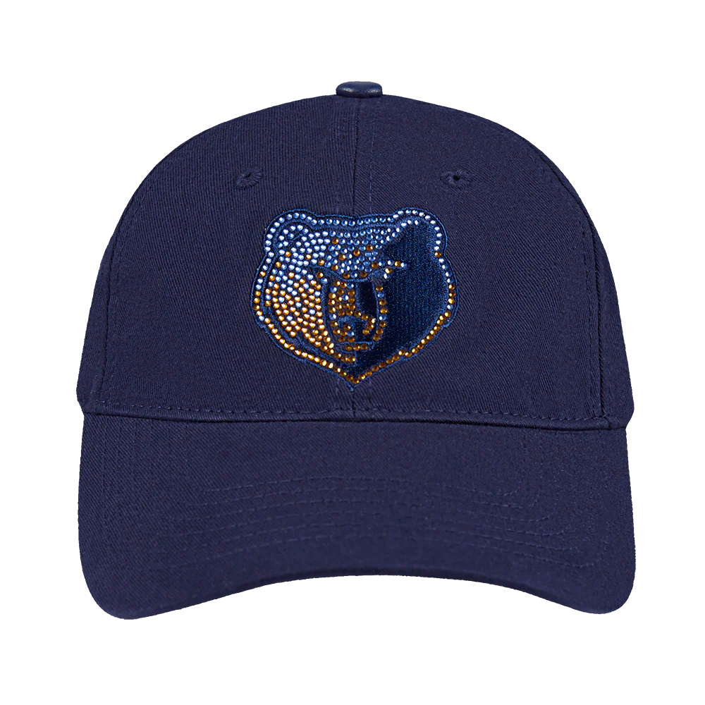 NBA MEMPHIS GRIZZLIES JEWELS WOMEN'S DAD HAT (MIDNIGHT NAVY)